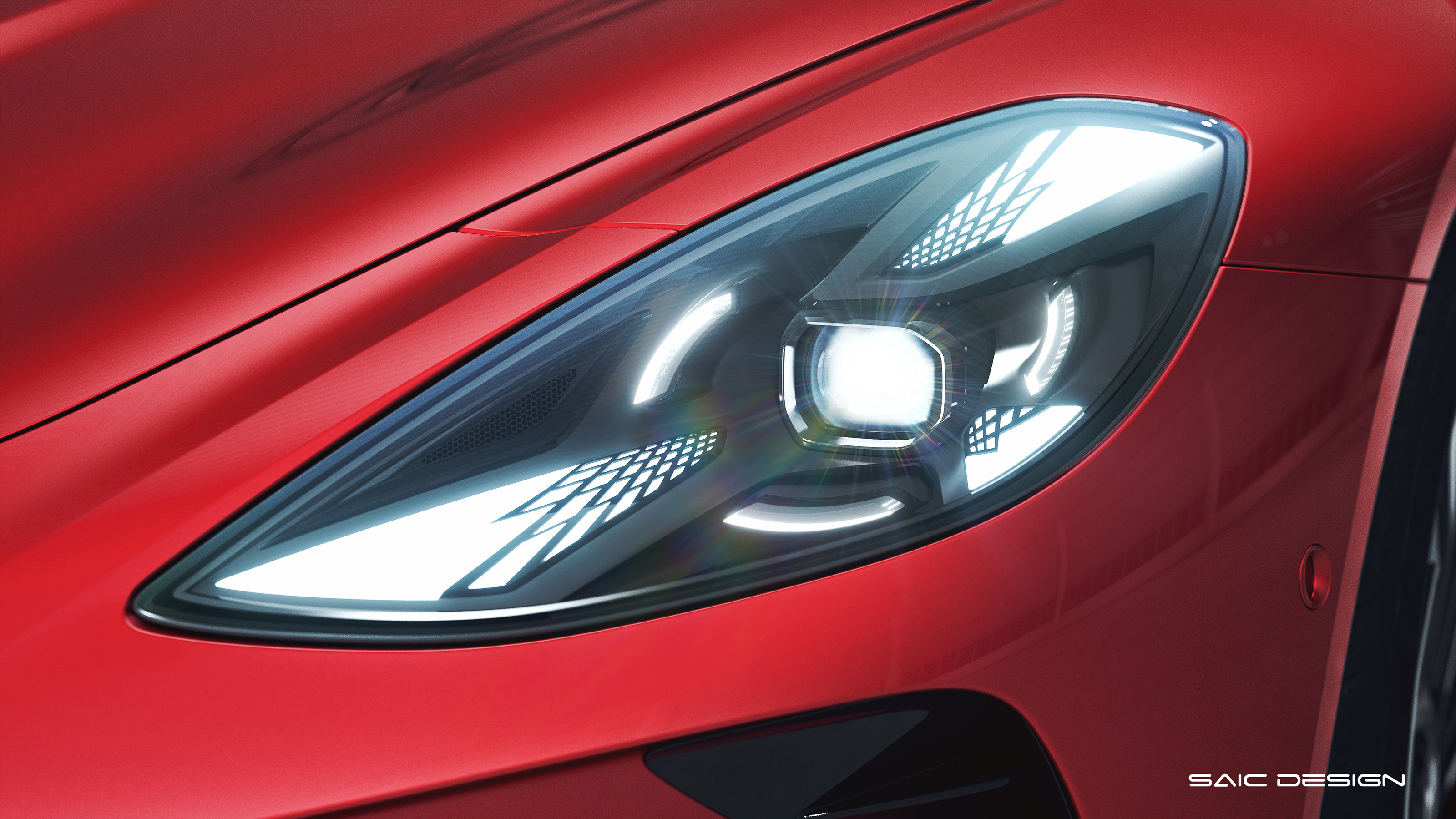 MG Cyberster - headlight