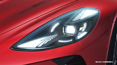 MG Cyberster - headlight