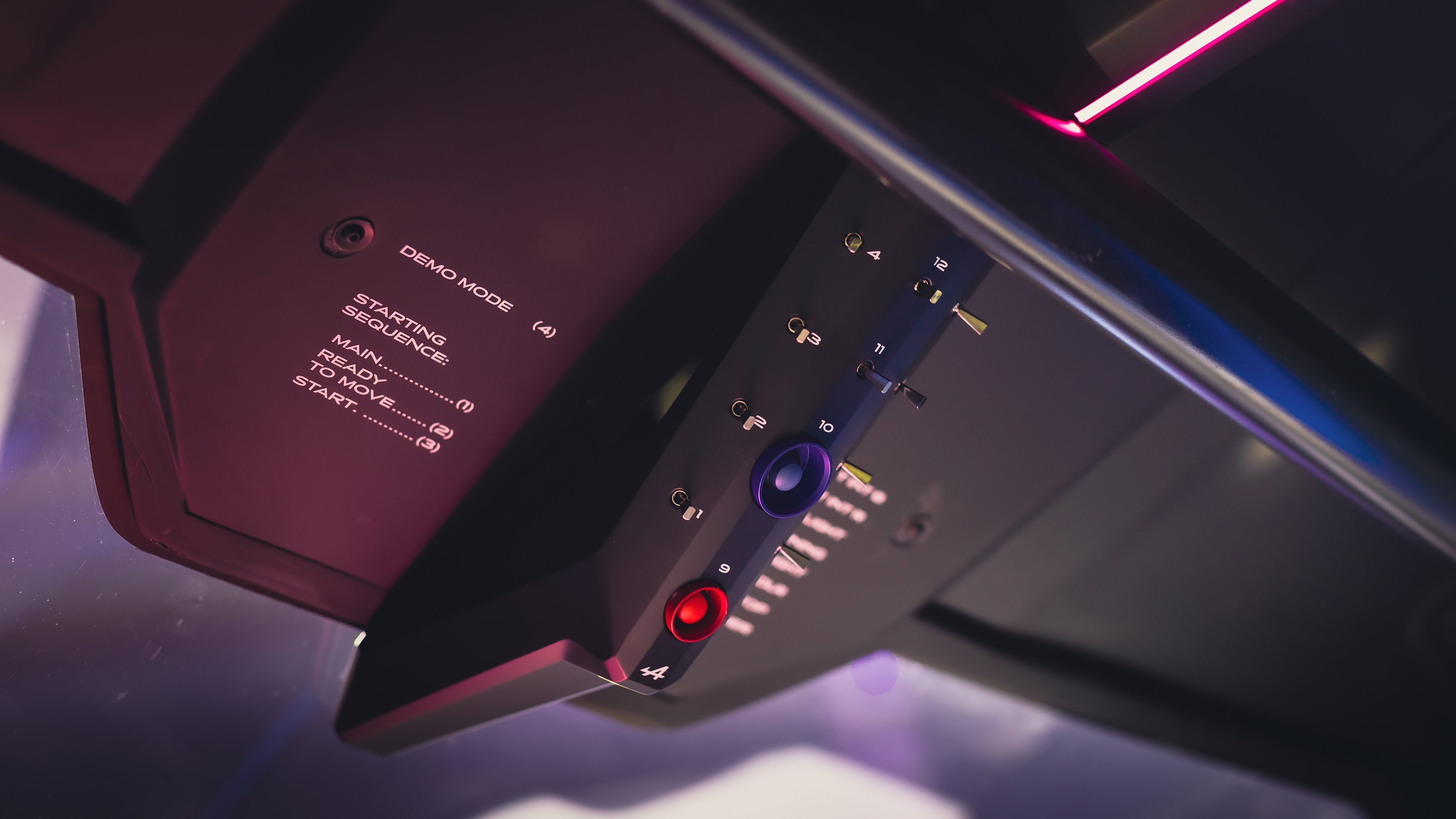 Alpine A290_ß – control panel