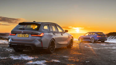 BMW M3 Touring vs Audi RS6 – twin rear static
