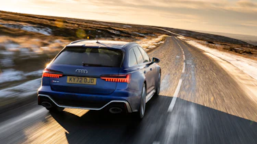 BMW M3 Touring vs Audi RS6 – Audi rear tracking