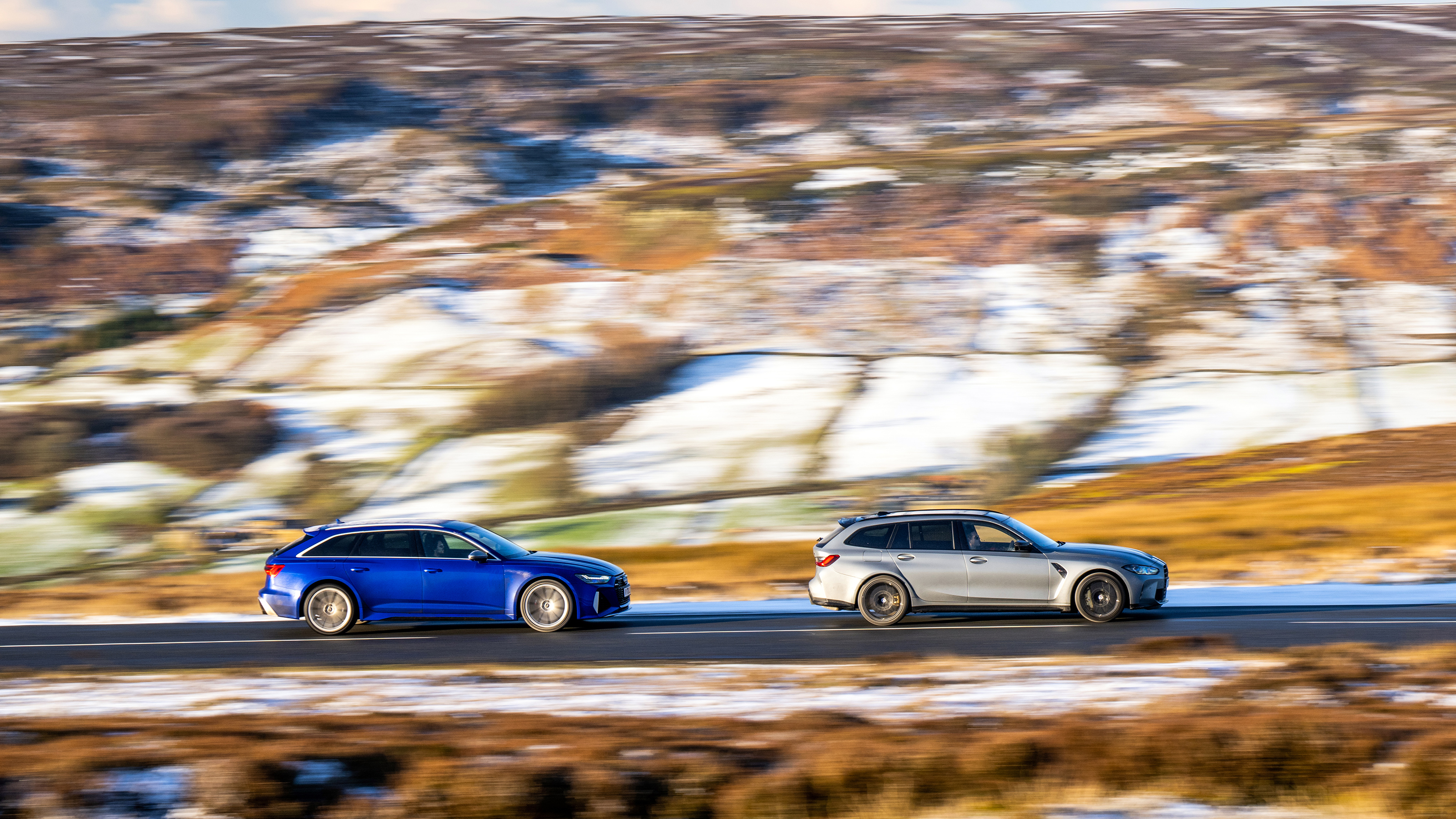 BMW M3 Touring vs Audi RS6 – panning