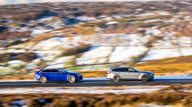 BMW M3 Touring vs Audi RS6 – panning