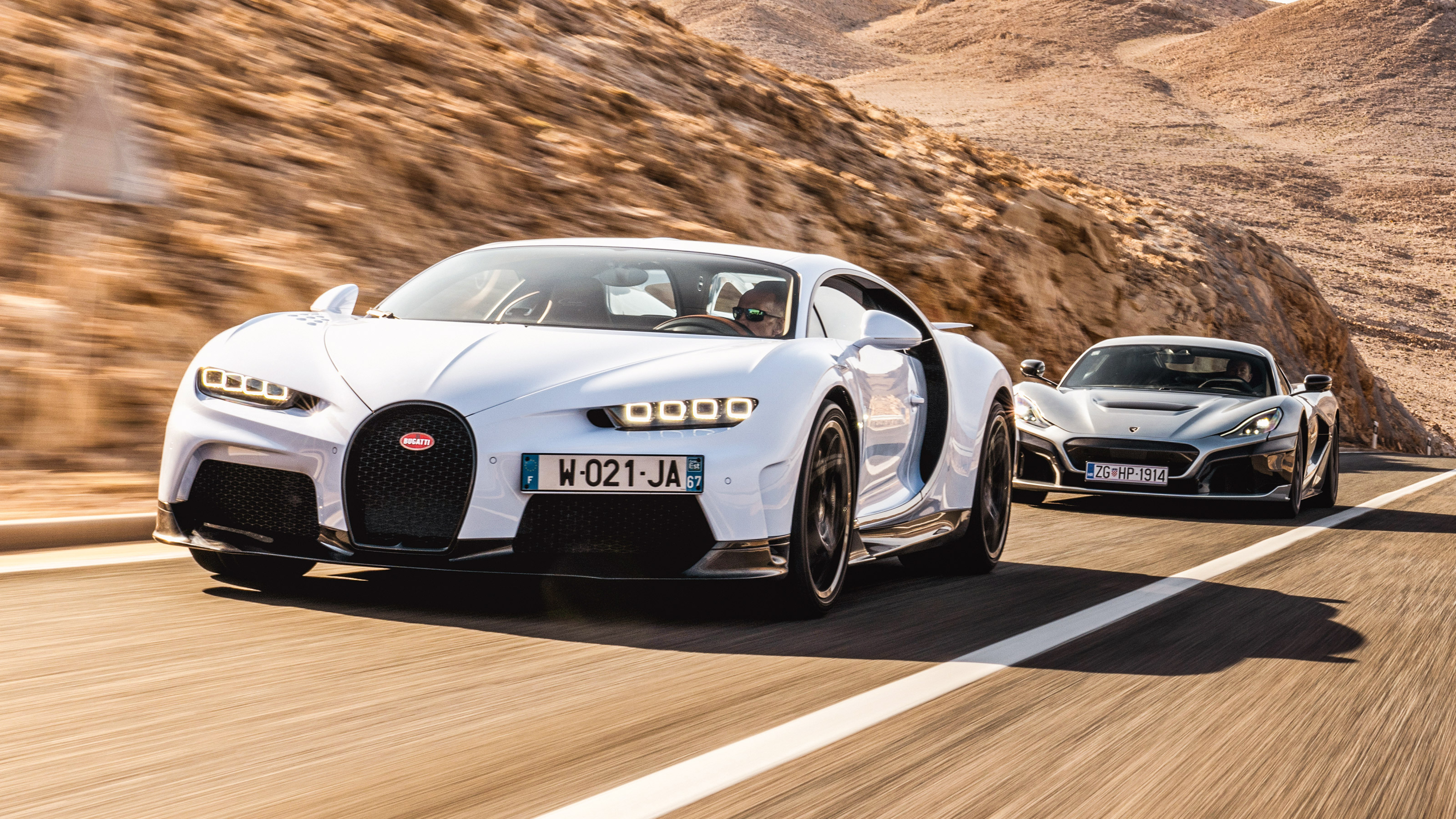 Bugatti Chiron Super Sport v Rimac Nevera