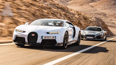 Bugatti Chiron Super Sport v Rimac Nevera