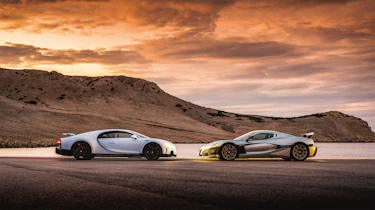 Bugatti Chiron Super Sport v Rimac Nevera