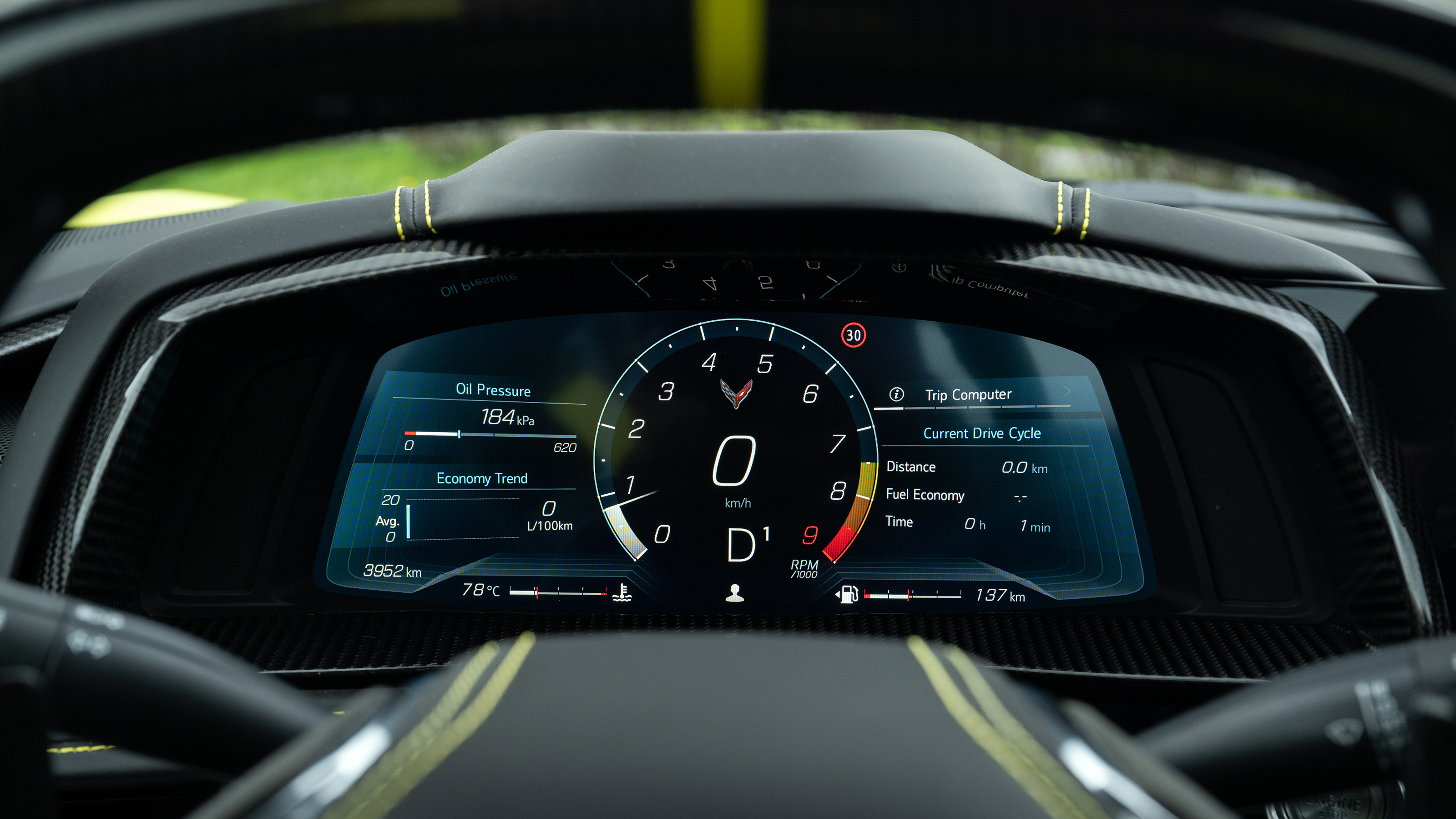 Chevrolet Corvette C8 Z06 – dashboard