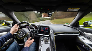 Chevrolet Corvette C8 Z06 – in car