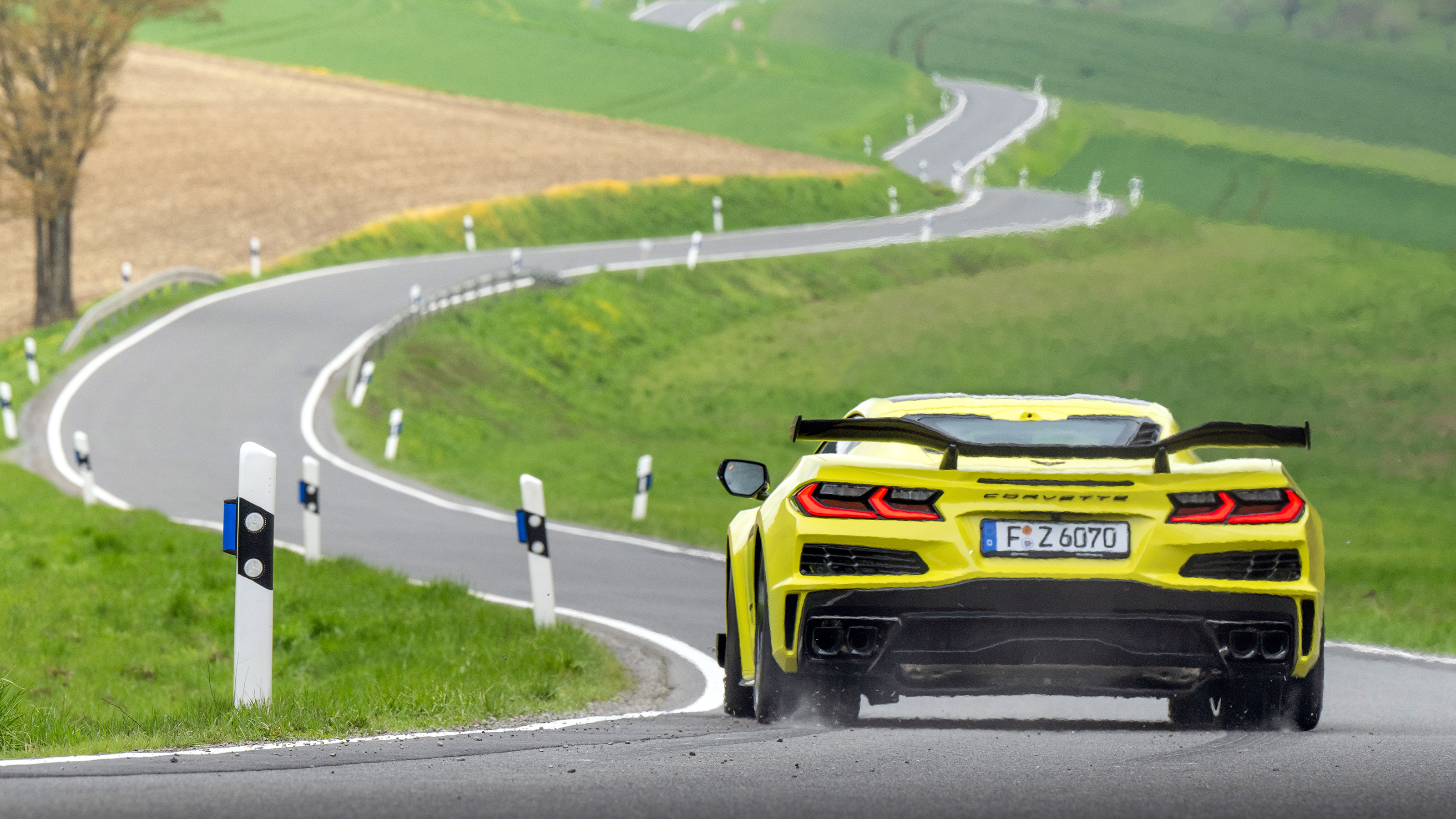 Chevrolet Corvette C8 Z06 – rear drift