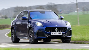 Maserati Grecale Trofeo – front cornering 2