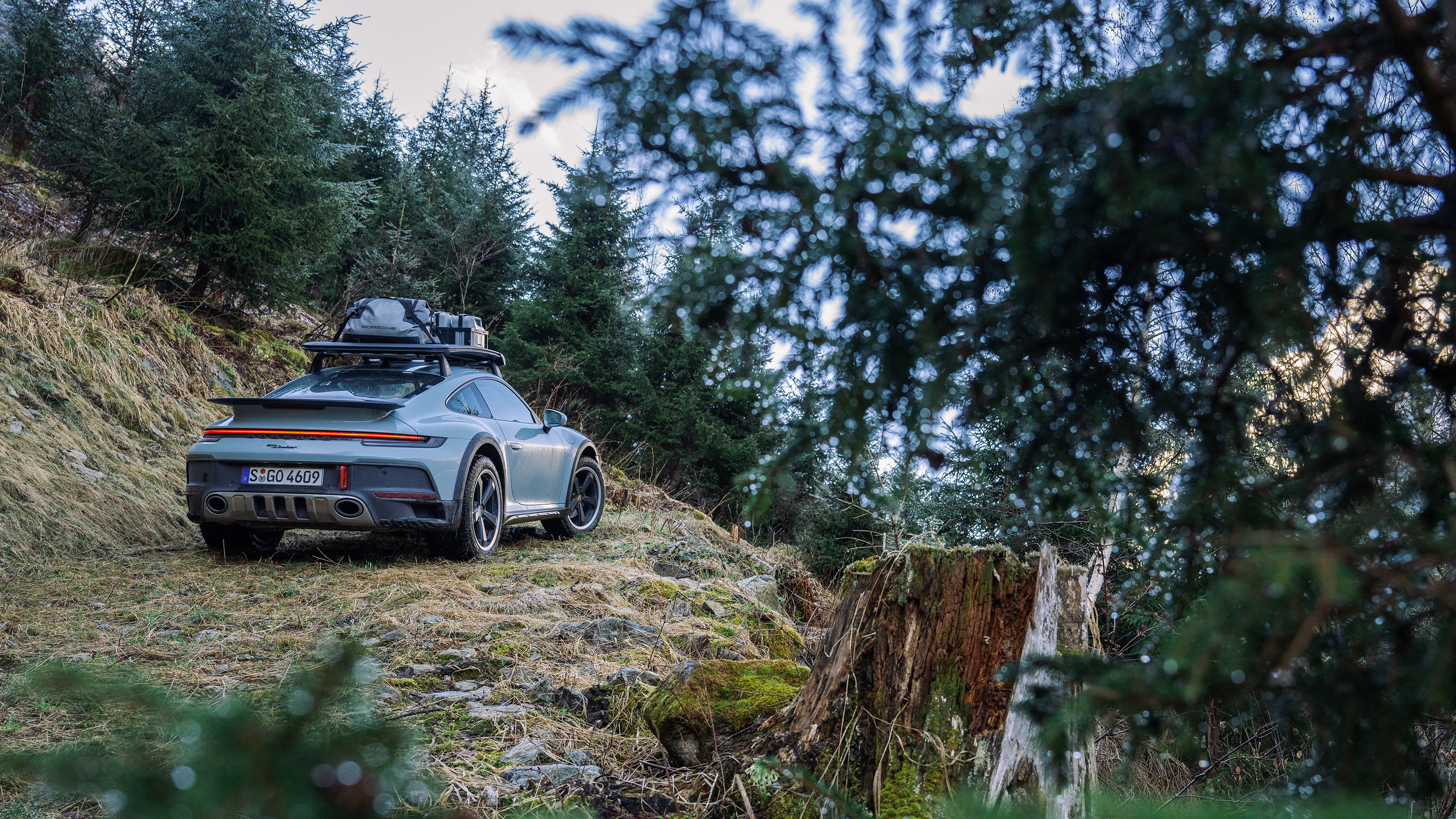 Porsche 911 Dakar – rear static