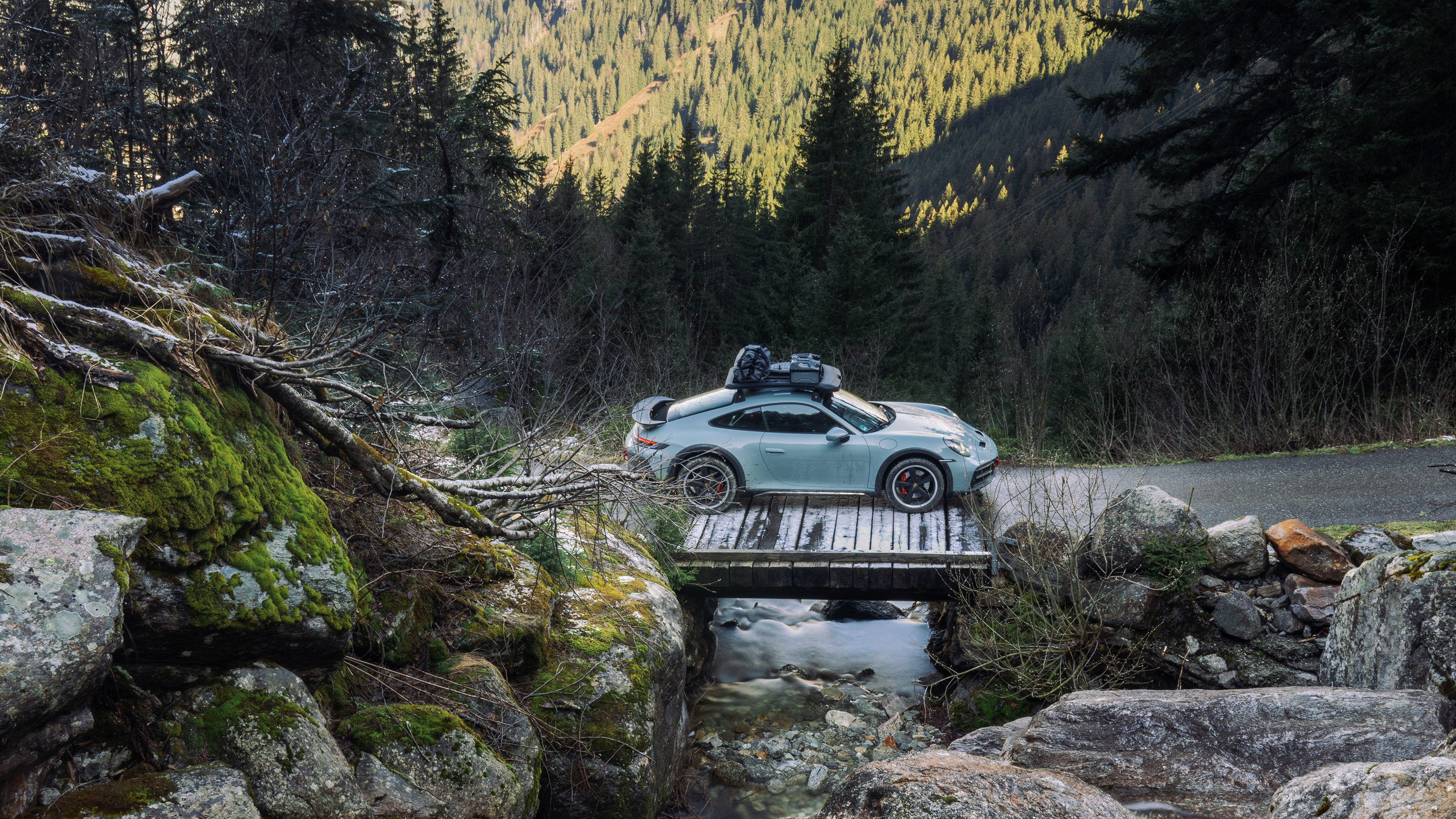 Porsche 911 Dakar – side static