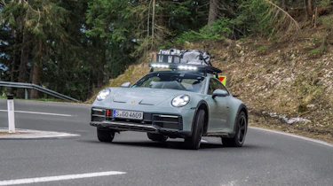 Porsche 911 Dakar – front drift