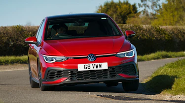 Volkswagen Golf GTI Clubsport – front cornering