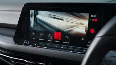 Volkswagen Golf GTI Clubsport – display