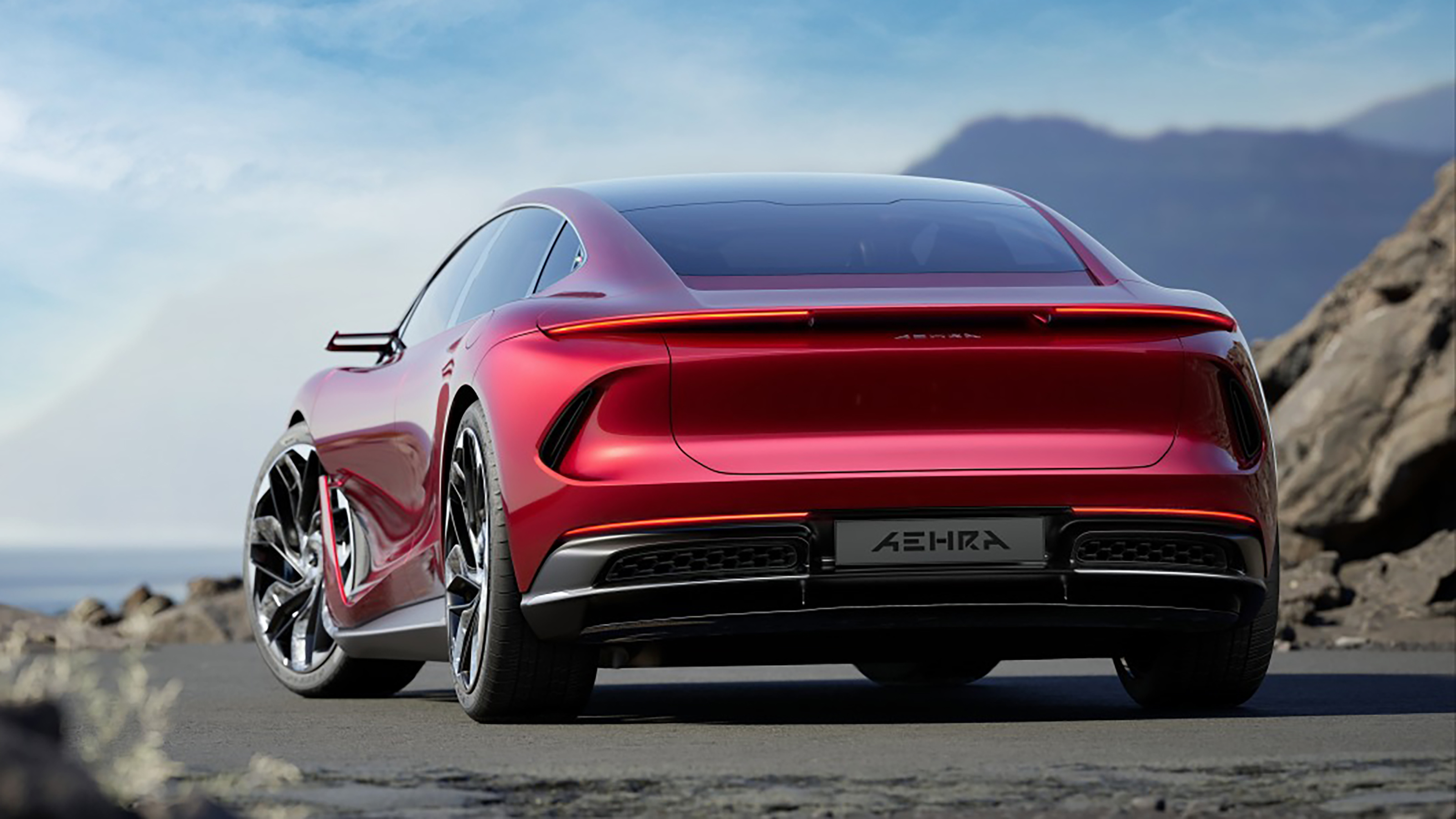 Aehra Sedan – rear