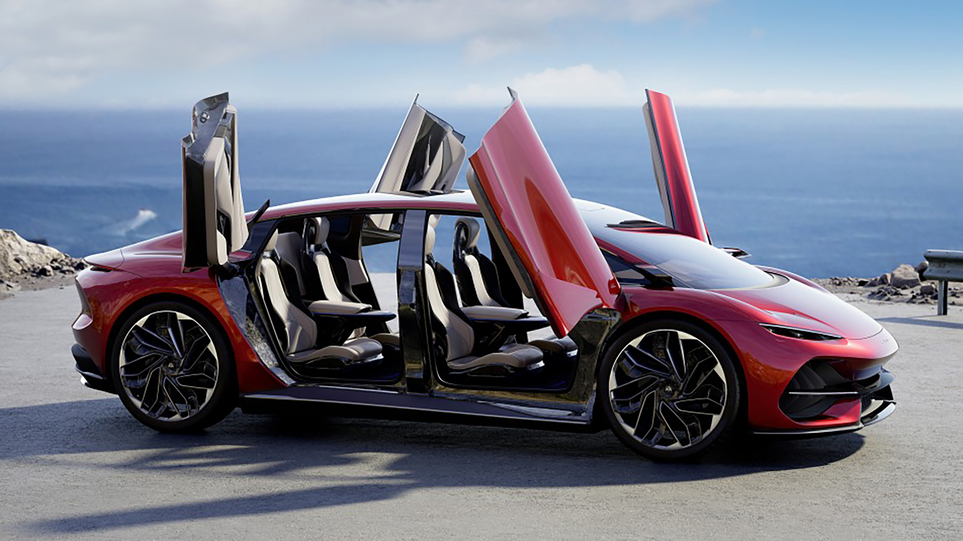 Aehra Sedan – butterfly doors