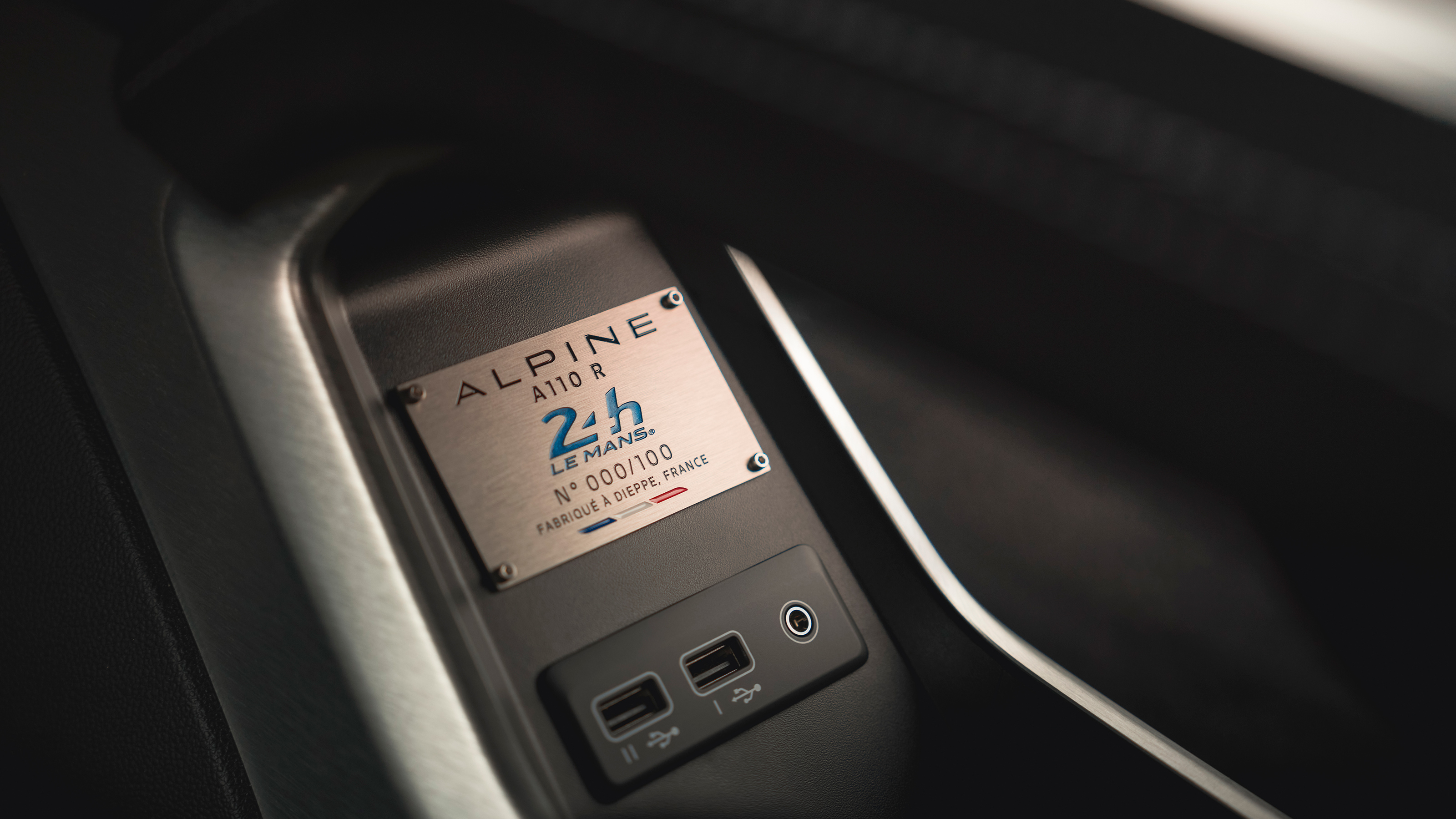 Alpine A110 R Le Mans – plaque