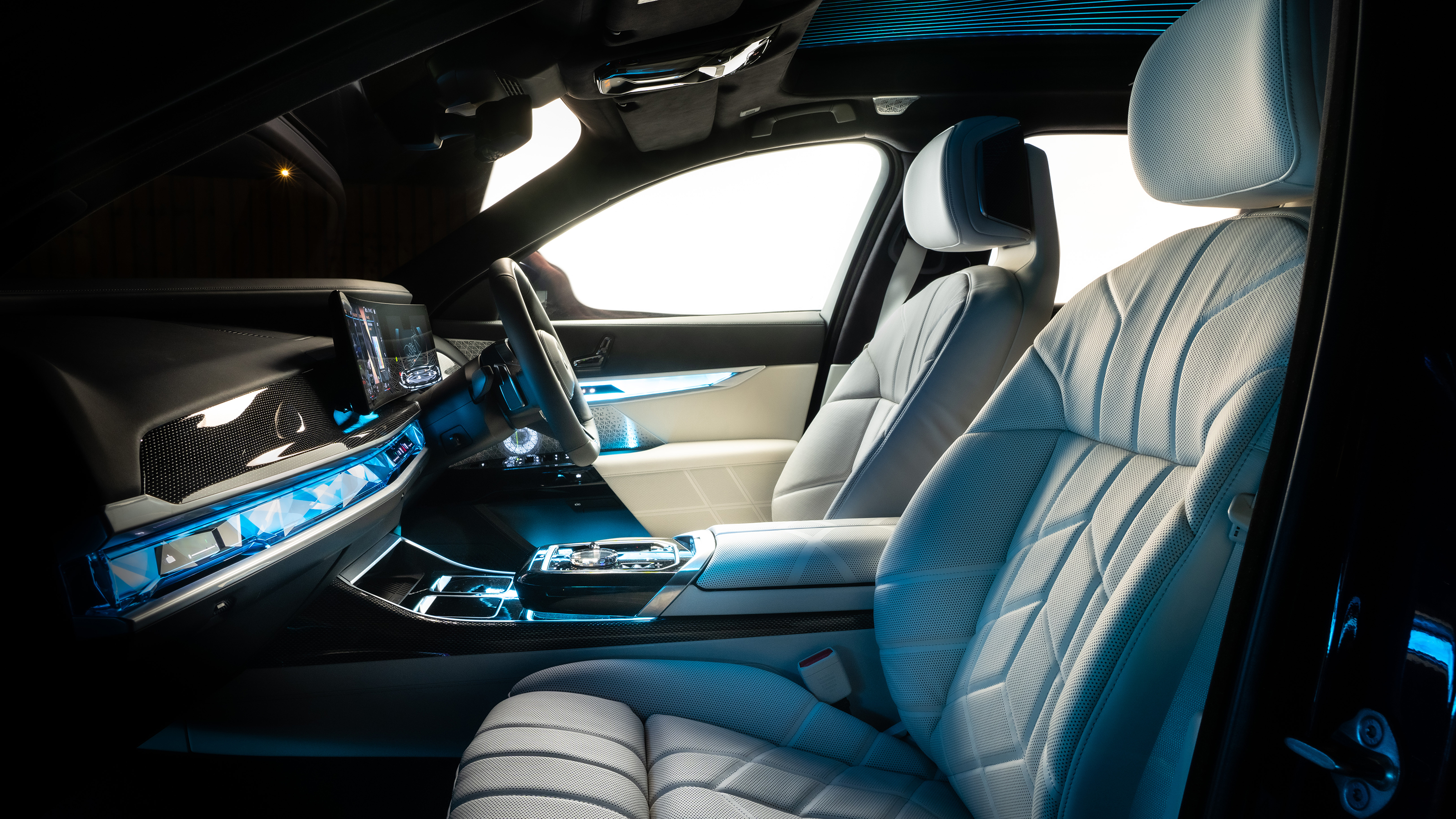 BMW i7 M60 XDrive lights