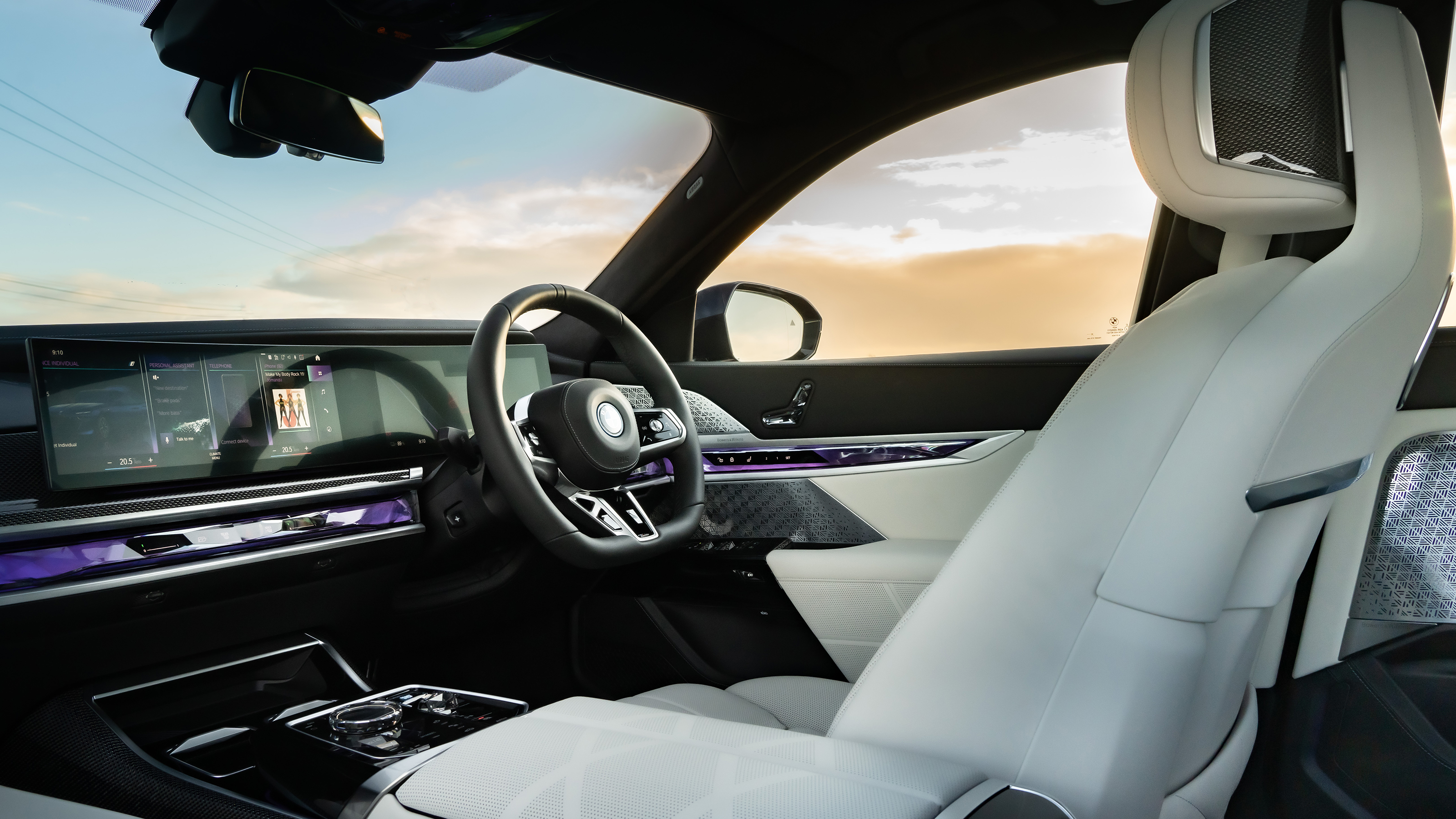 BMW i7 M60 XDrive interior