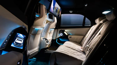 BMW i7 M60 XDrive screen