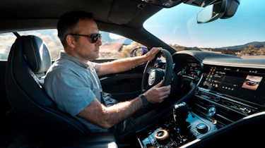 Bentley Batur – driving shot