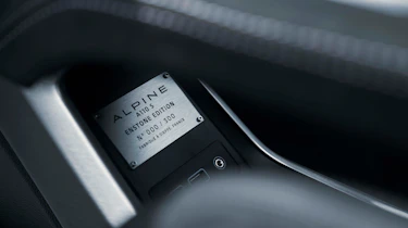 Alpine A110 S Enstone Edition – plaque