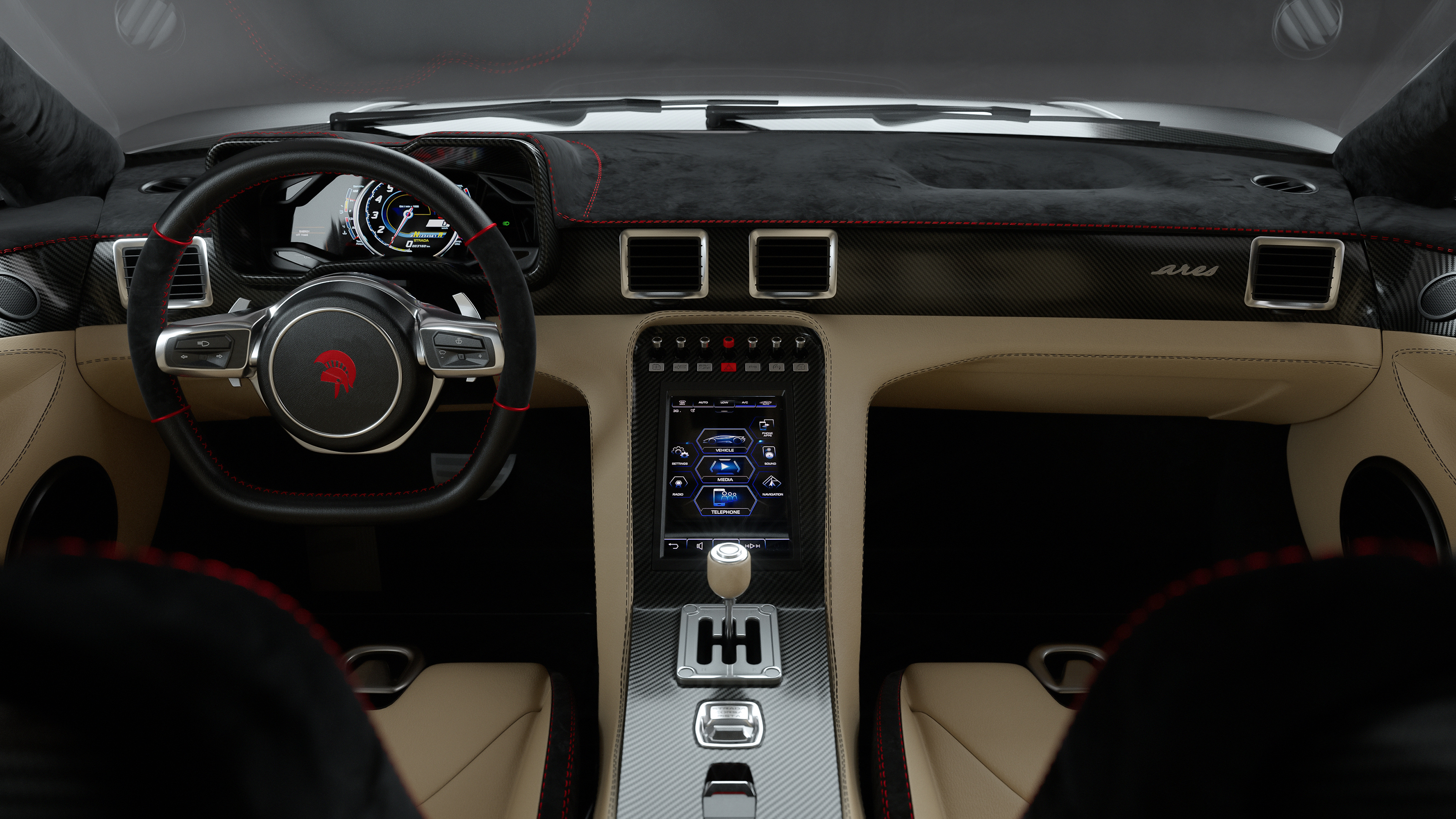 Ares Panther Evo – interior