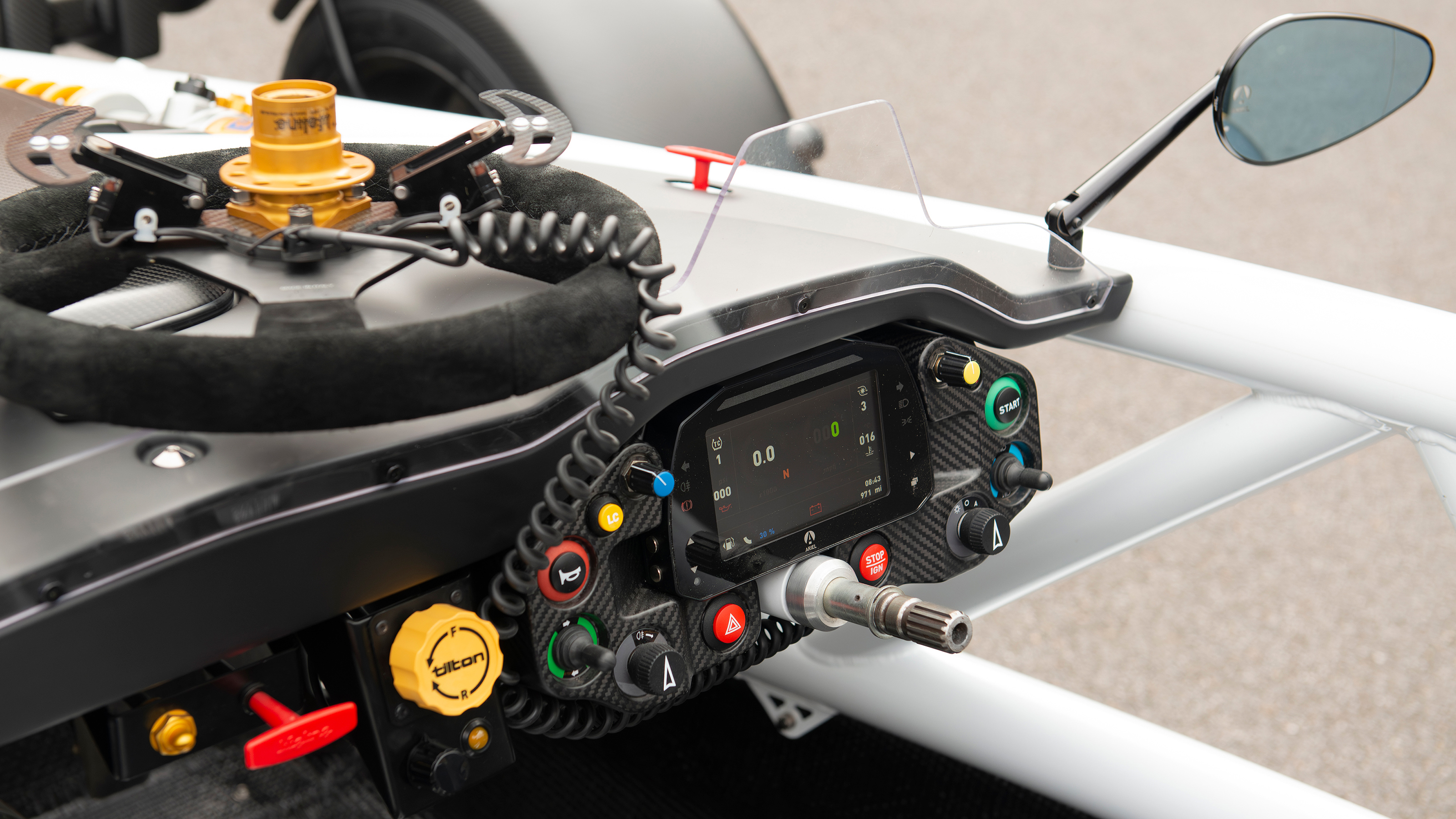 Ariel Atom 4R – dashboard