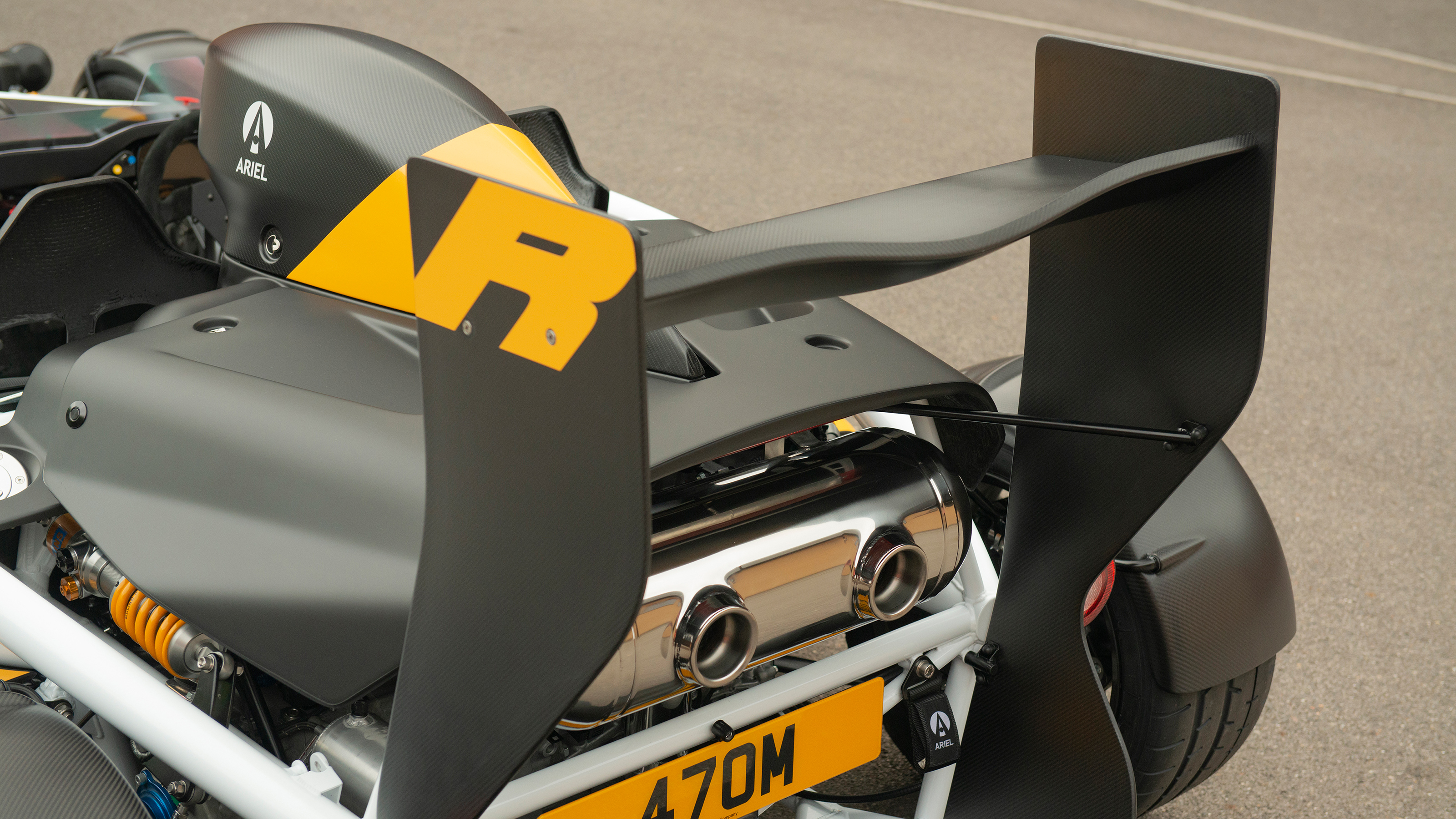 Ariel Atom 4R – rear wing