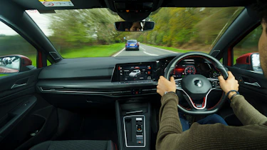 BMW 230i v Volkswagen Golf GTI Clubsport – Golf interior