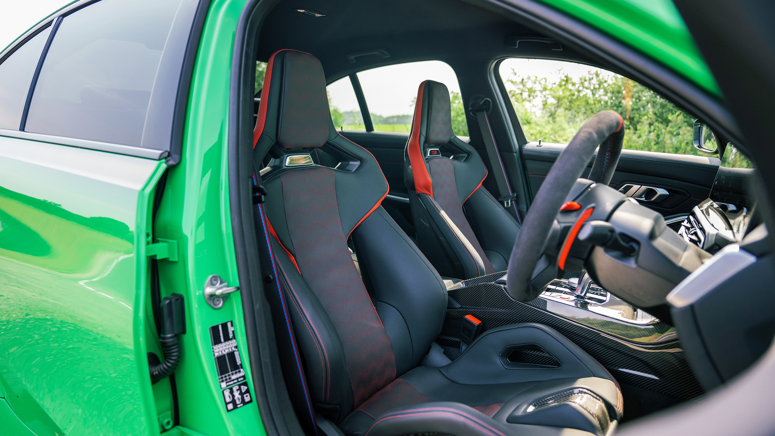 BMW M3 CS – seats