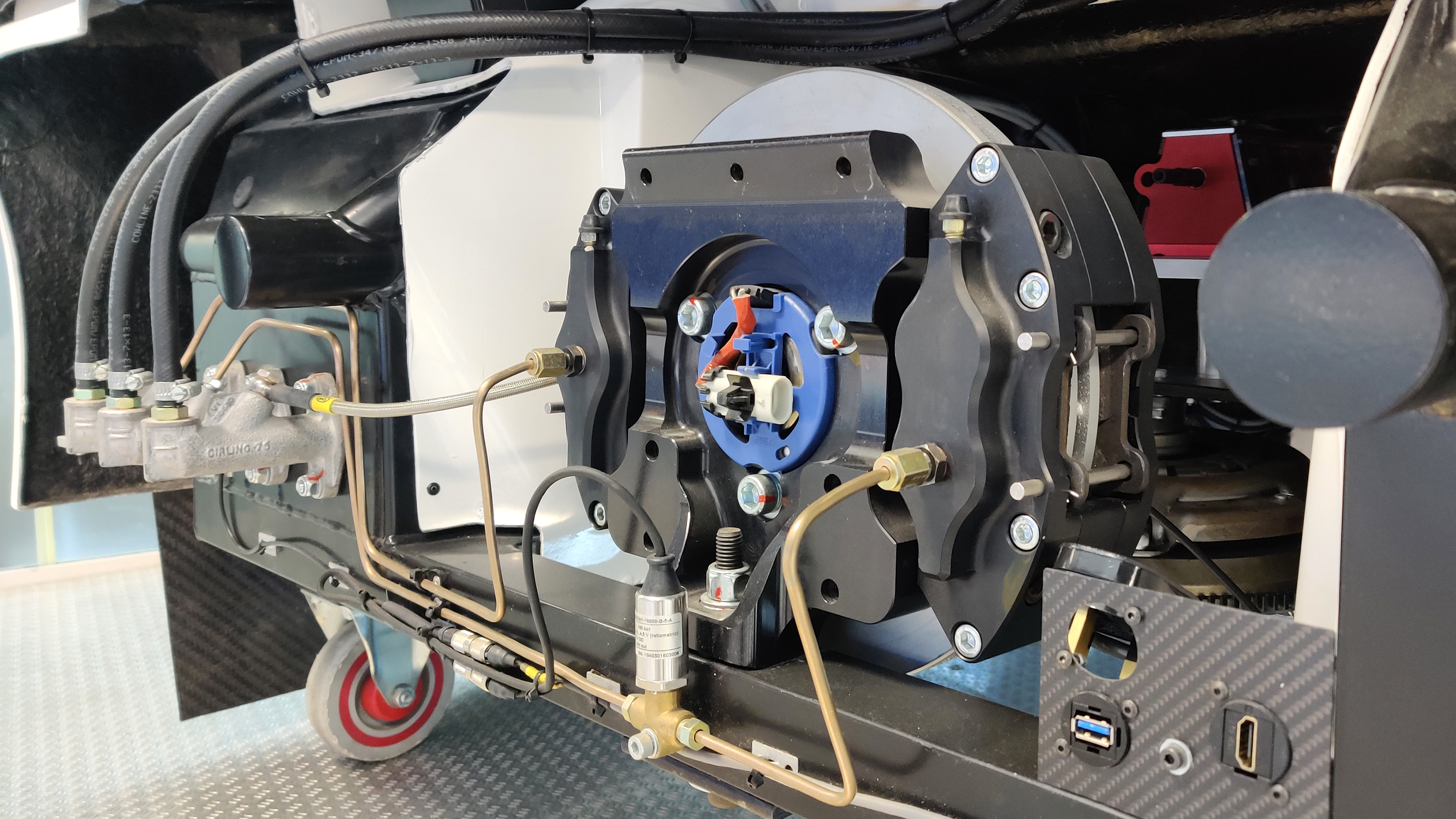 Ginetta simulator brakes