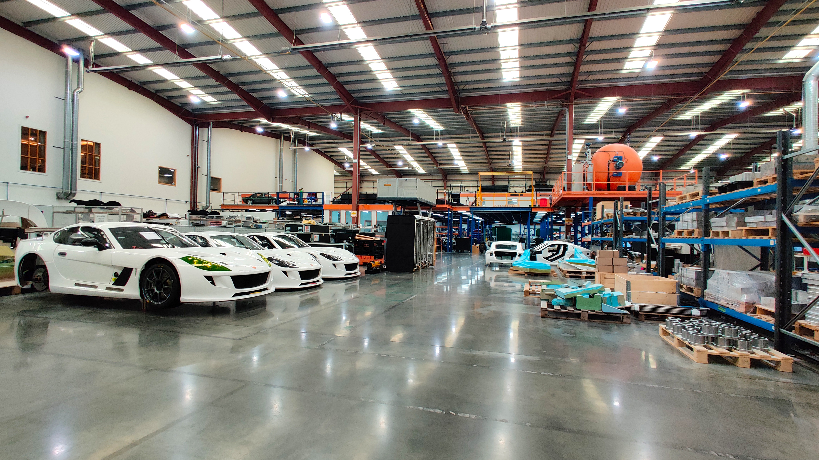 Ginetta factory