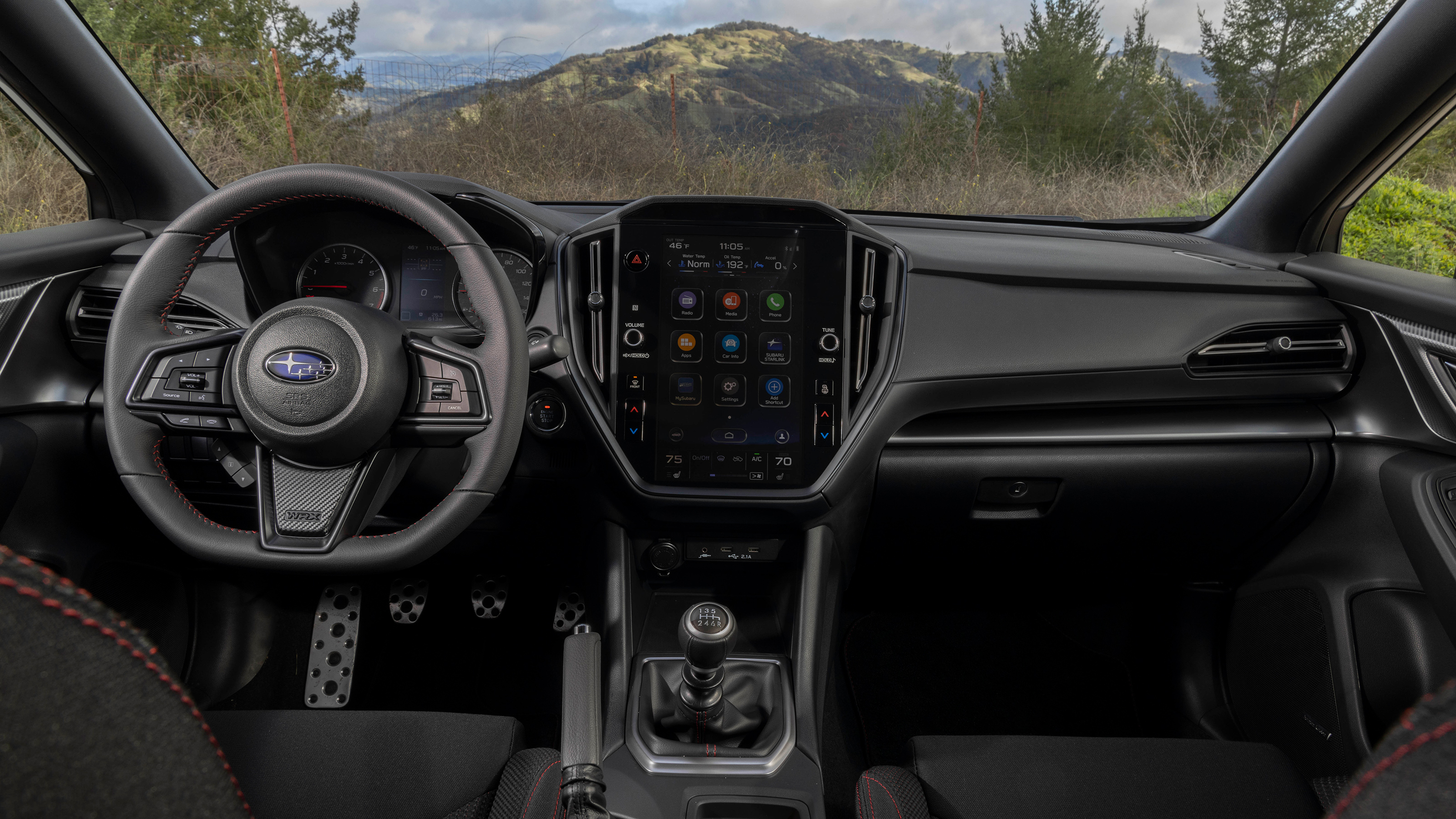 Subaru WRX – interior