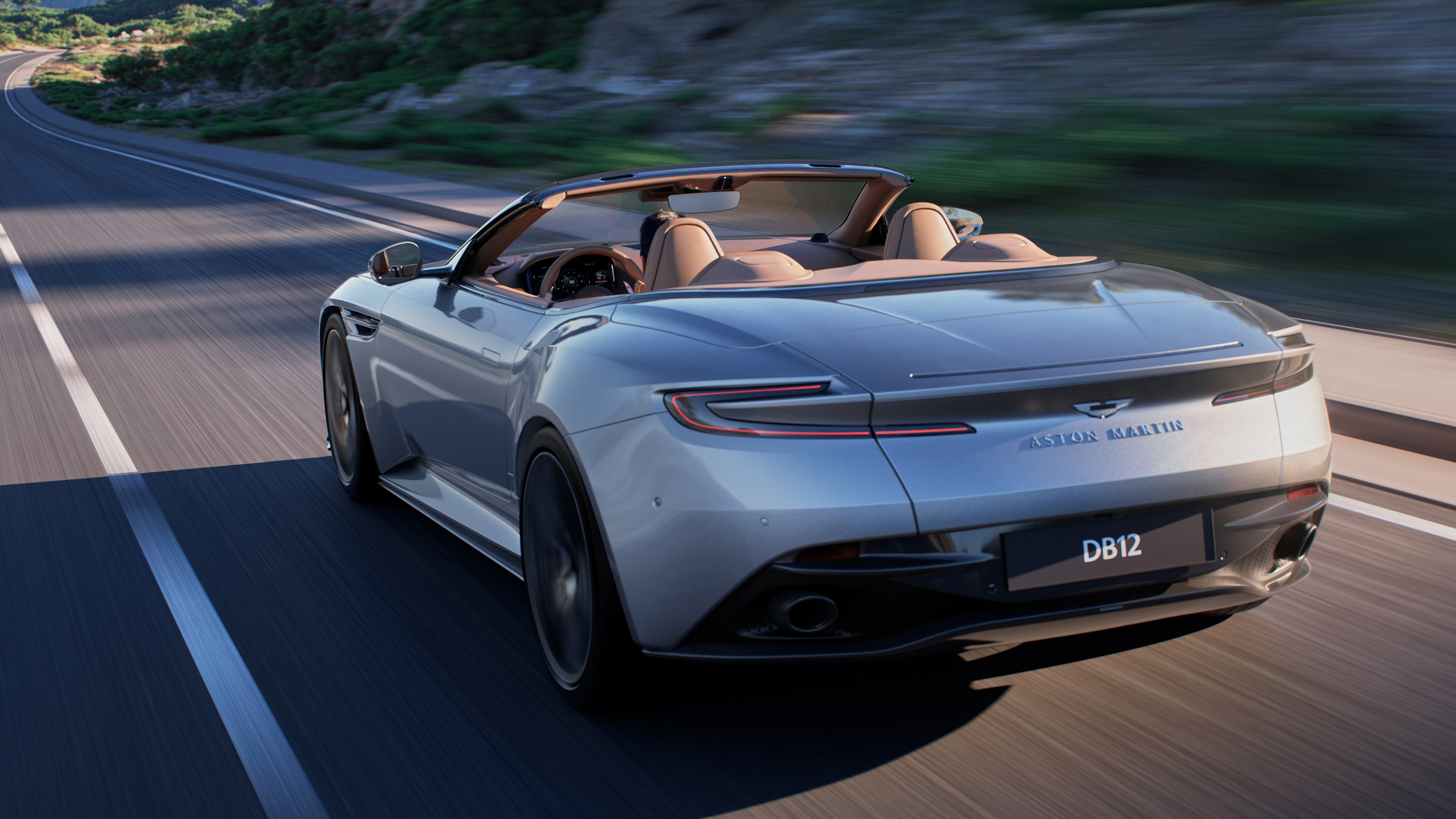 Aston Martin DB12 Volante – rear