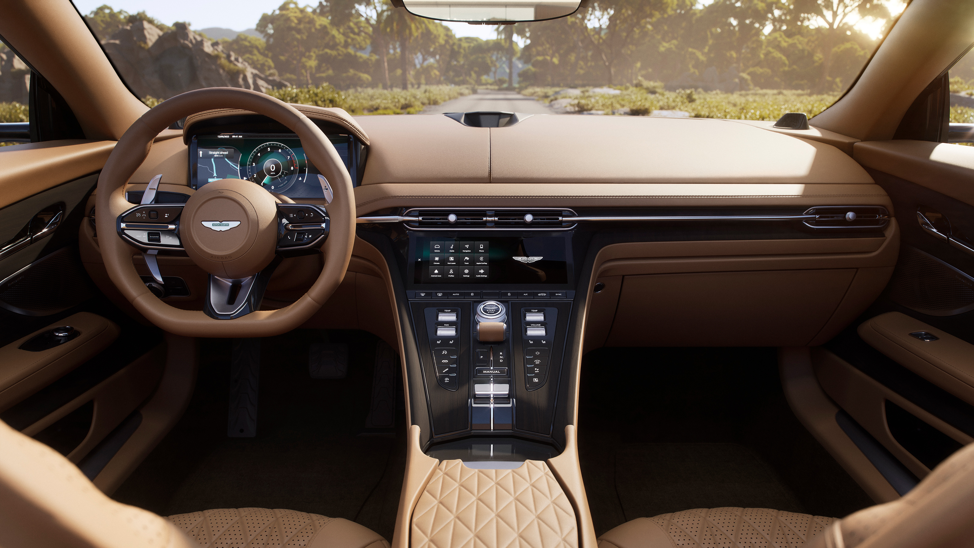 Aston Martin DB12 Volante – interior