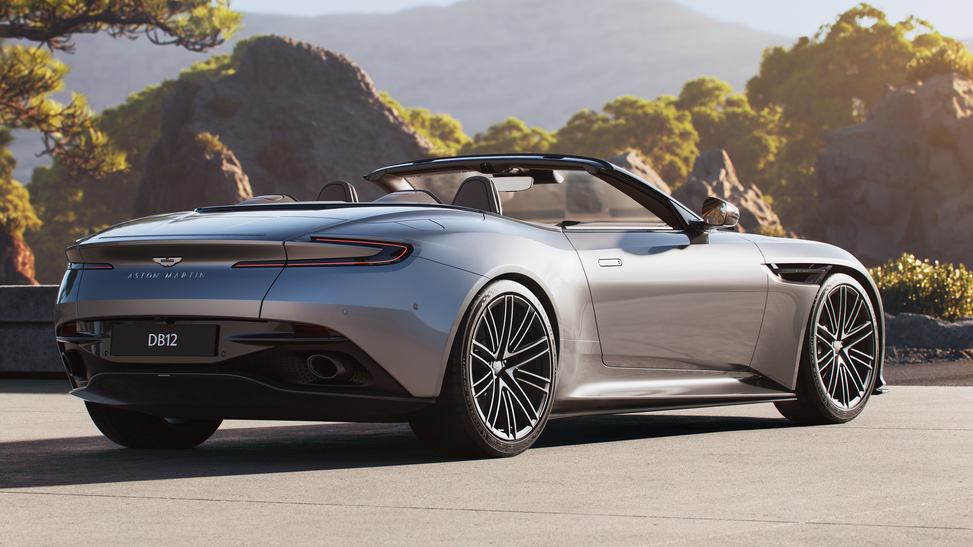 Aston Martin DB12 Volante – rear