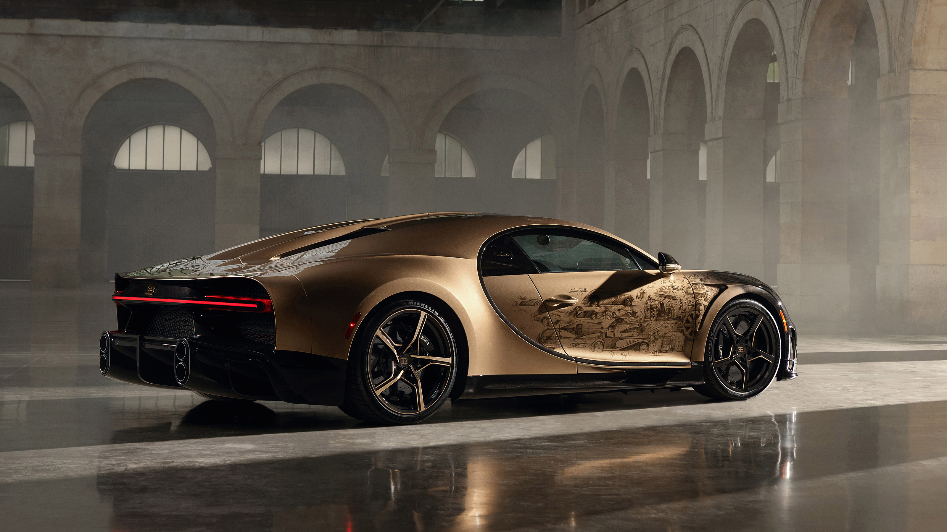 Bugatti Chiron Golden Era – rear