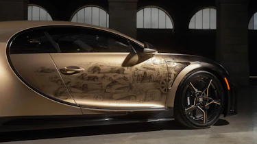 Bugatti Chiron Golden Era – side