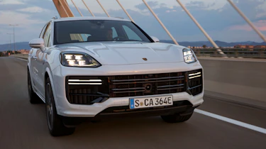 New Porsche Cayenne Turbo E-Hybrid – front