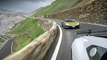 Audi R8 v Lamborghini Huracan – bolt on