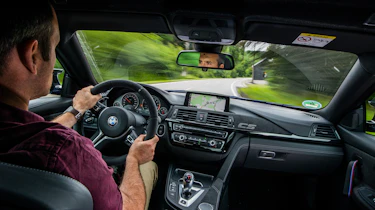 BMW M4 CS – in-car
