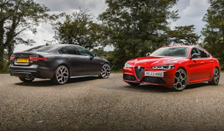 Jaguar XE v Alfa Romeo Giulia