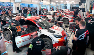WRC service area