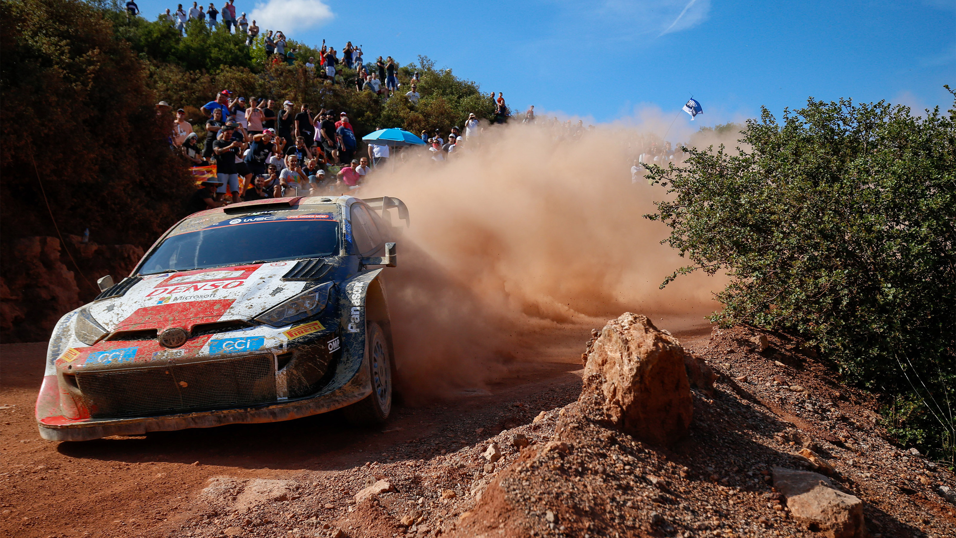 WRC service area