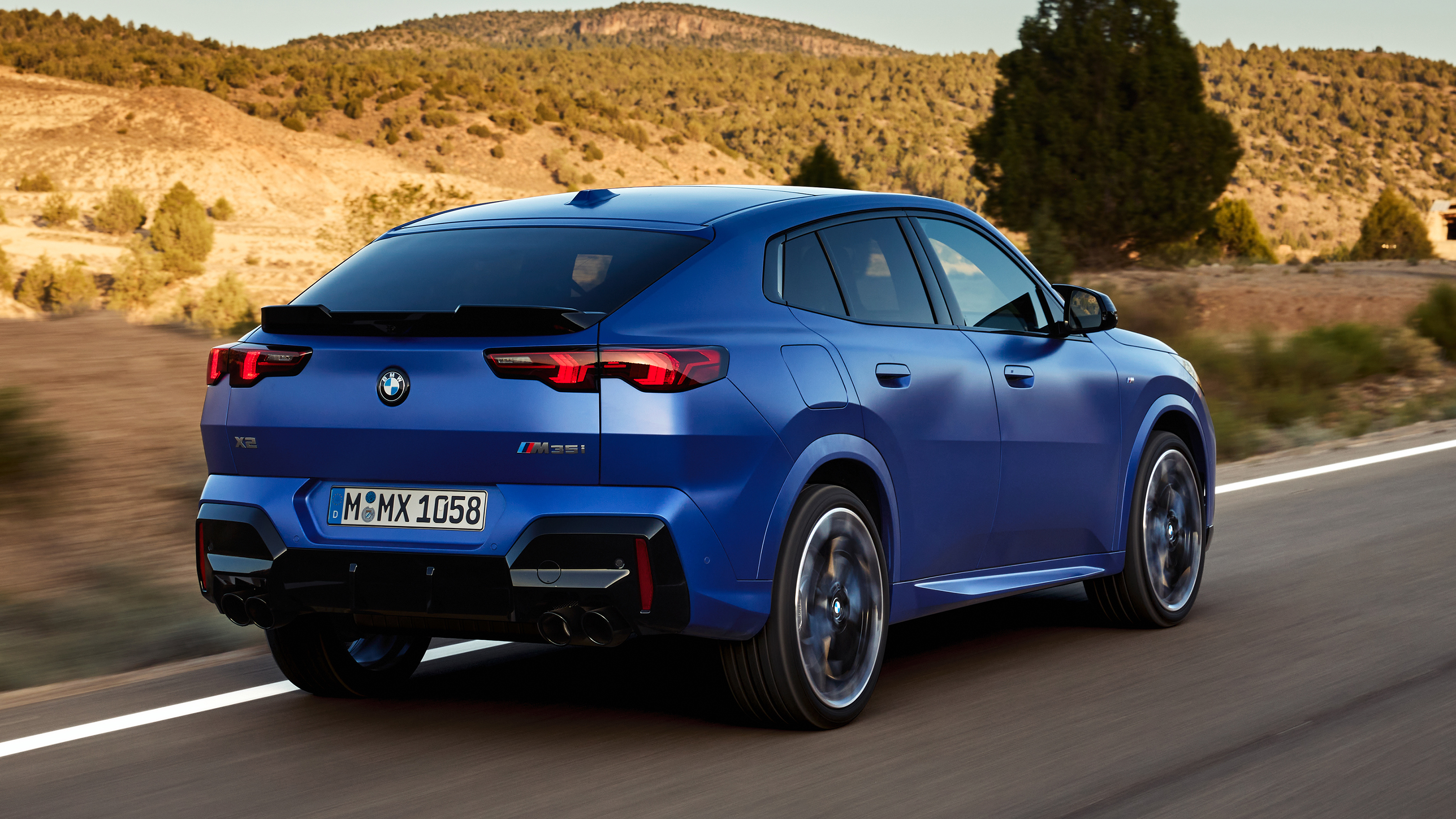New BMW X2 – rear