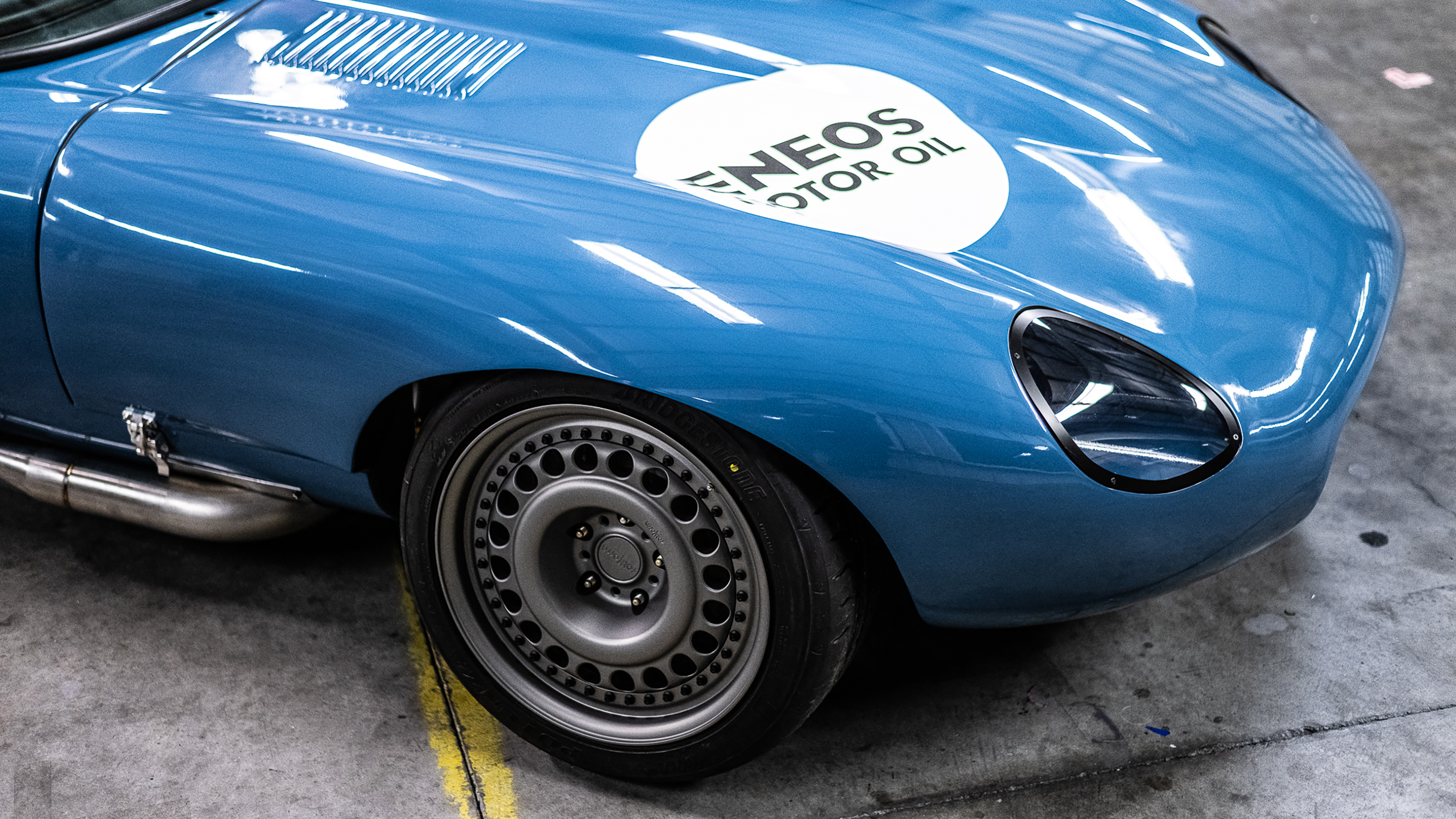 Eneos Jaguar E-Type 2JZ – front
