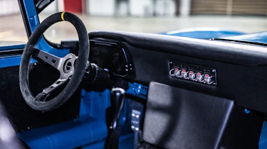 Eneos Jaguar E-Type 2JZ – interior