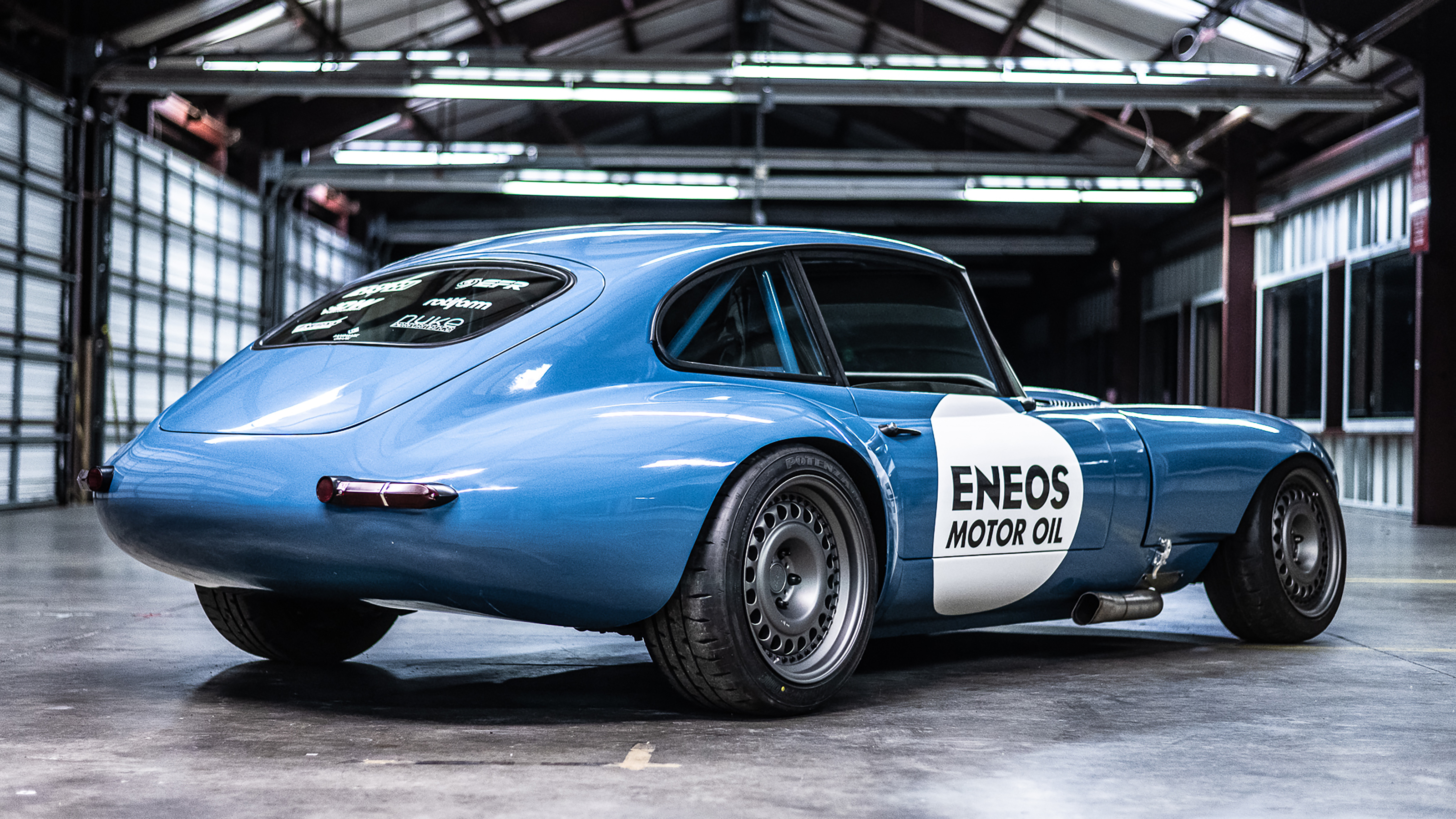 Eneos Jaguar E-Type 2JZ – rear